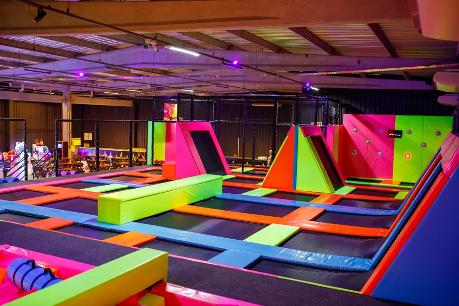 Interior do Jump Time